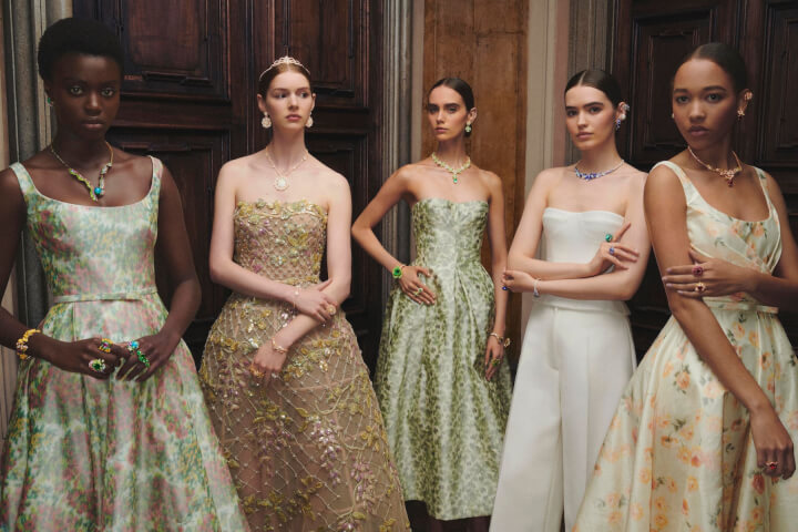 花園與高級訂製的交織:DIOR LES JARDINS DE LA COUTURE 年度高級珠寶展
