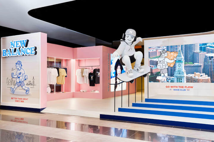New Balance夏日「兩大」快閃店登場:全新NB BOY系列插畫衣、限定蜷尾家冰淇淋
